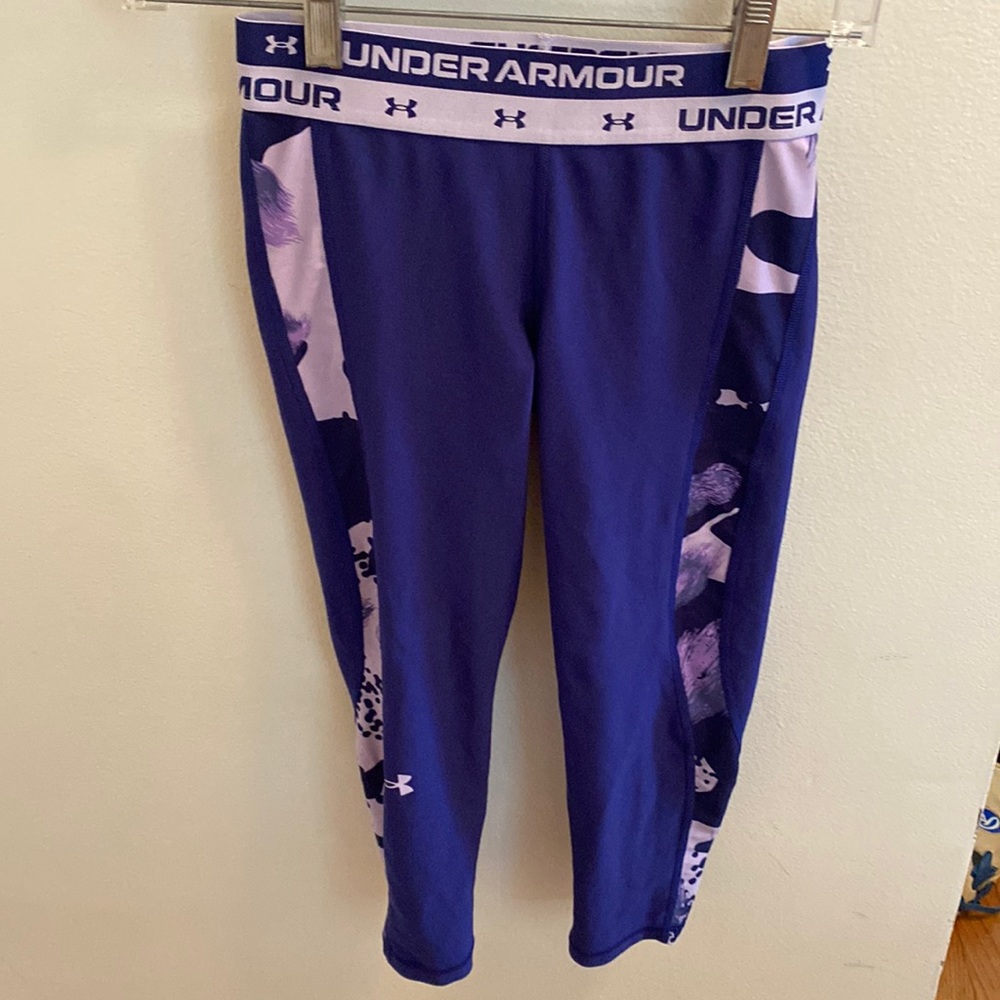 Under Armour Girls Crop Leggings